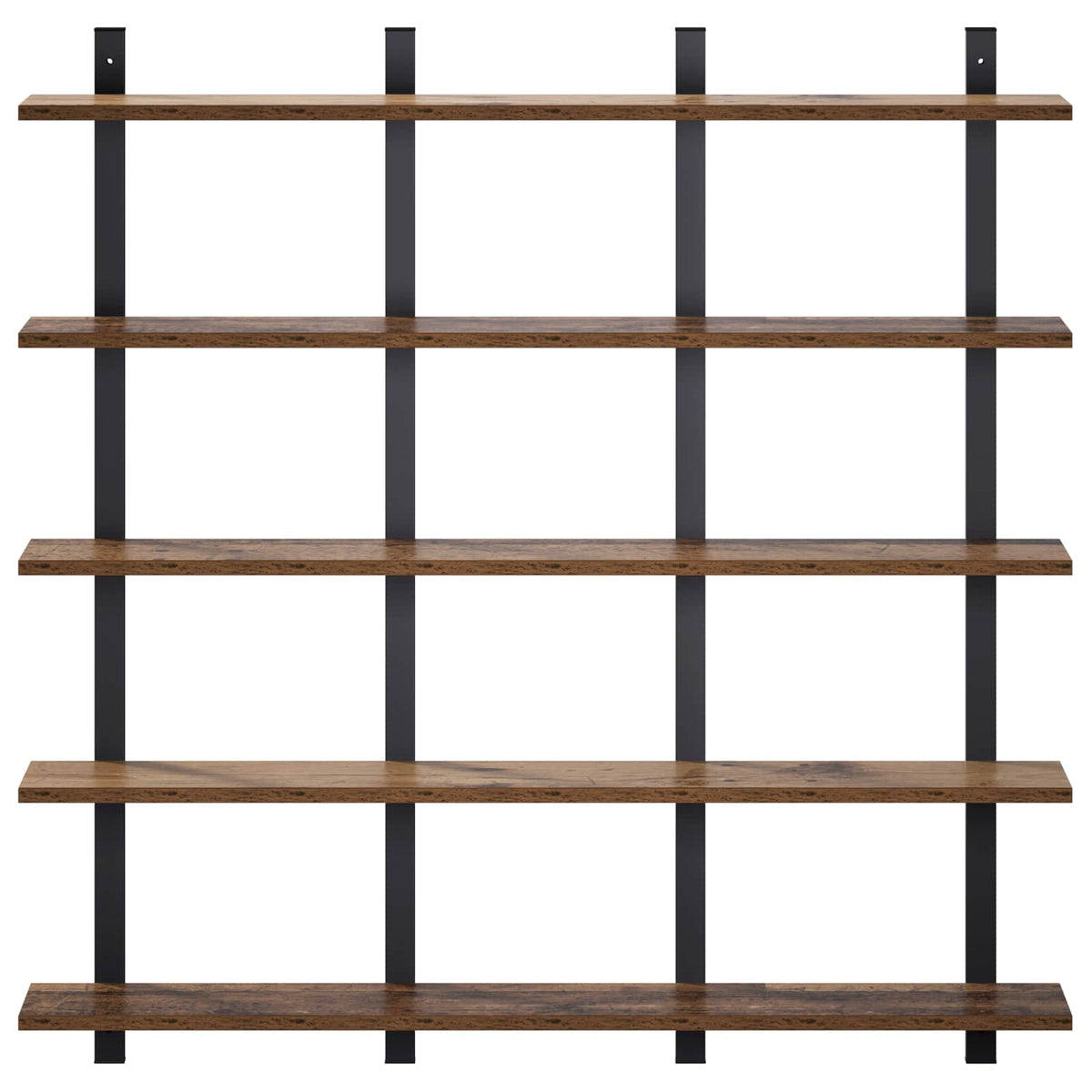 Ράφι Τοίχου Παλαιωμένο ξύλο 102 x 13.5 x 102 cm - Pakobazaar