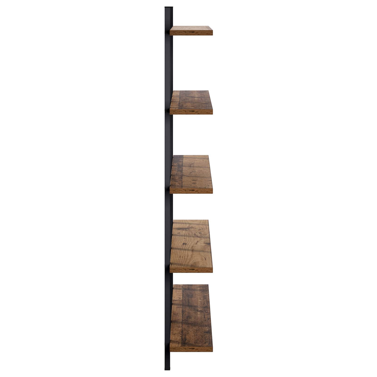 Ράφι Τοίχου Παλαιωμένο ξύλο 102 x 13.5 x 102 cm - Pakobazaar
