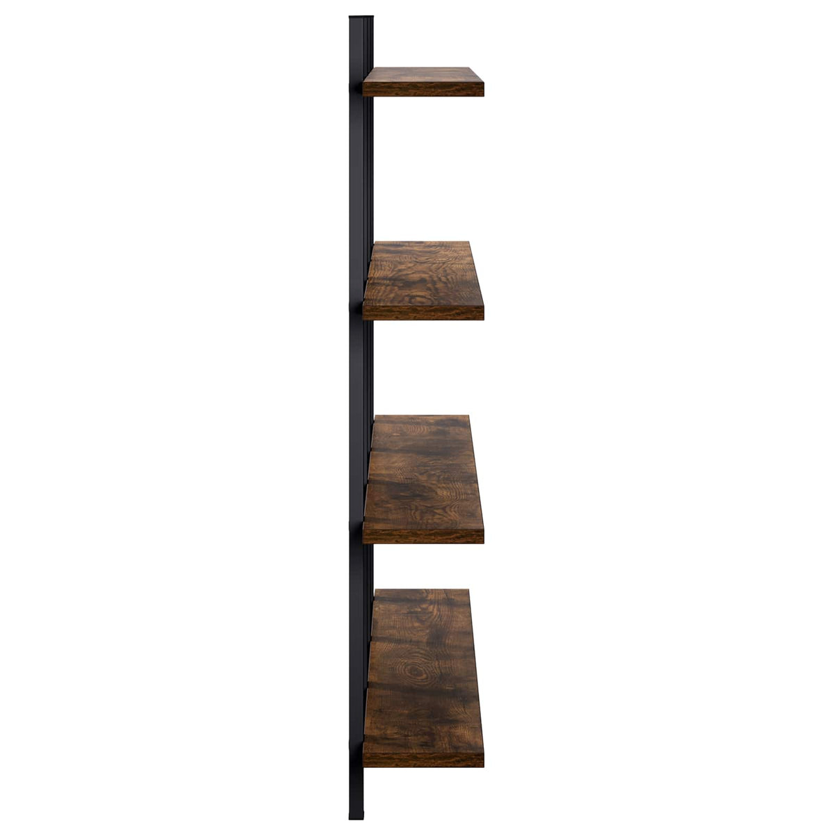 Ράφι Τοίχου Καπνισμένο Ξύλο Δρυός 102 x 13.5 x 80 cm - Pakobazaar