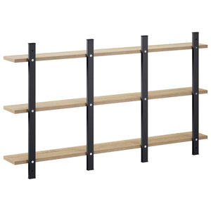 Ράφι Τοίχου Sonoma Δρυς 102 x 13.5 x 58 cm Επεξεργασμένο Ξύλο - Pakobazaar