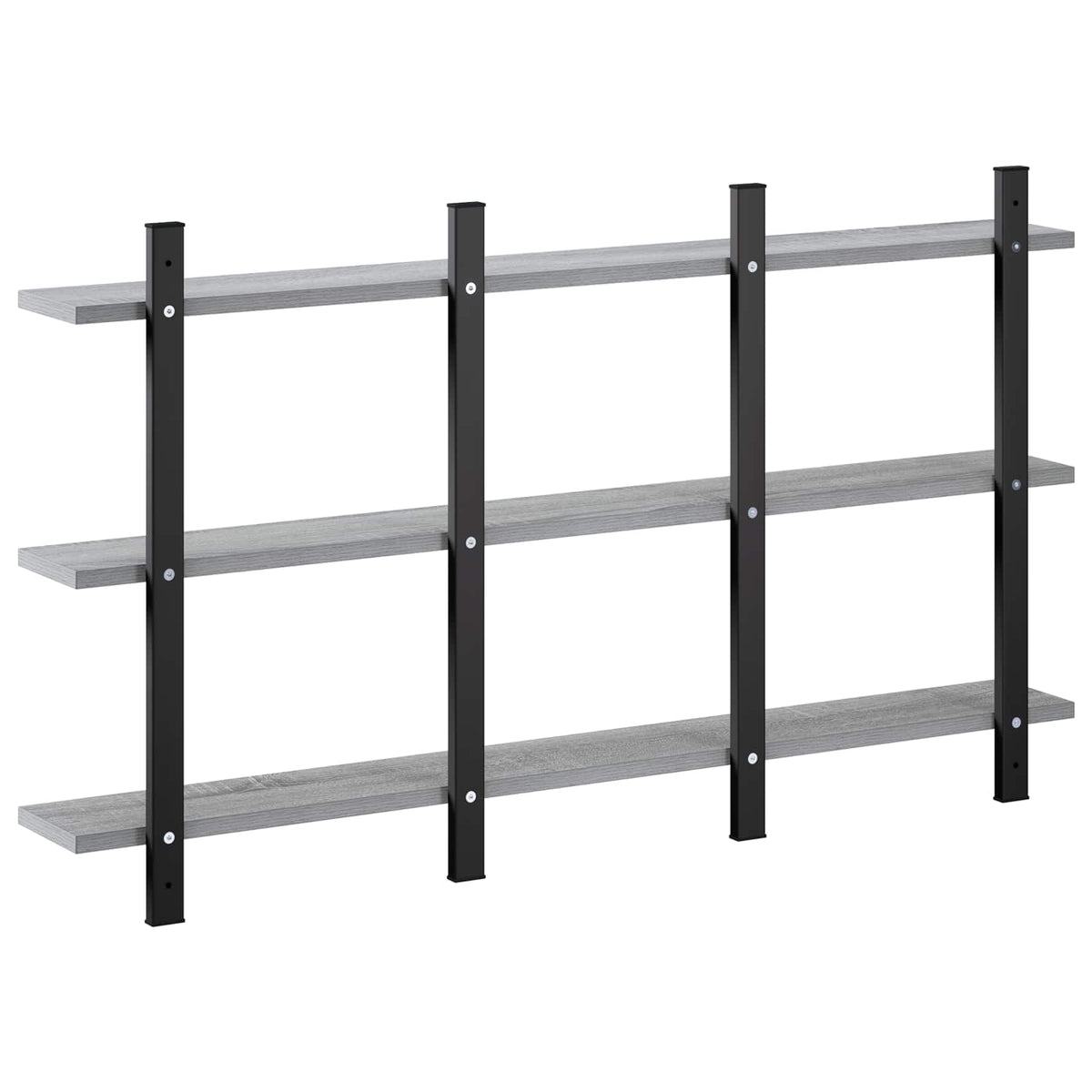 Ράφι Τοίχου Γκρι Sonoma 102 x 13.5 x 58 cm Επεξεργασμένο Ξύλο - Pakobazaar