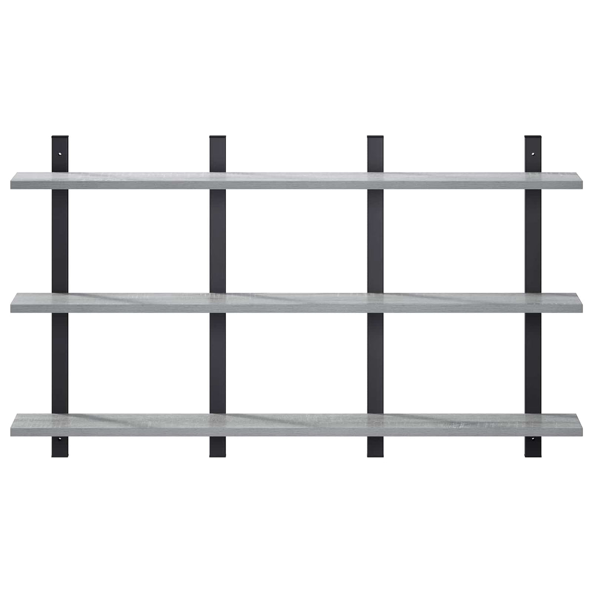 Ράφι Τοίχου Γκρι Sonoma 102 x 13.5 x 58 cm Επεξεργασμένο Ξύλο - Pakobazaar