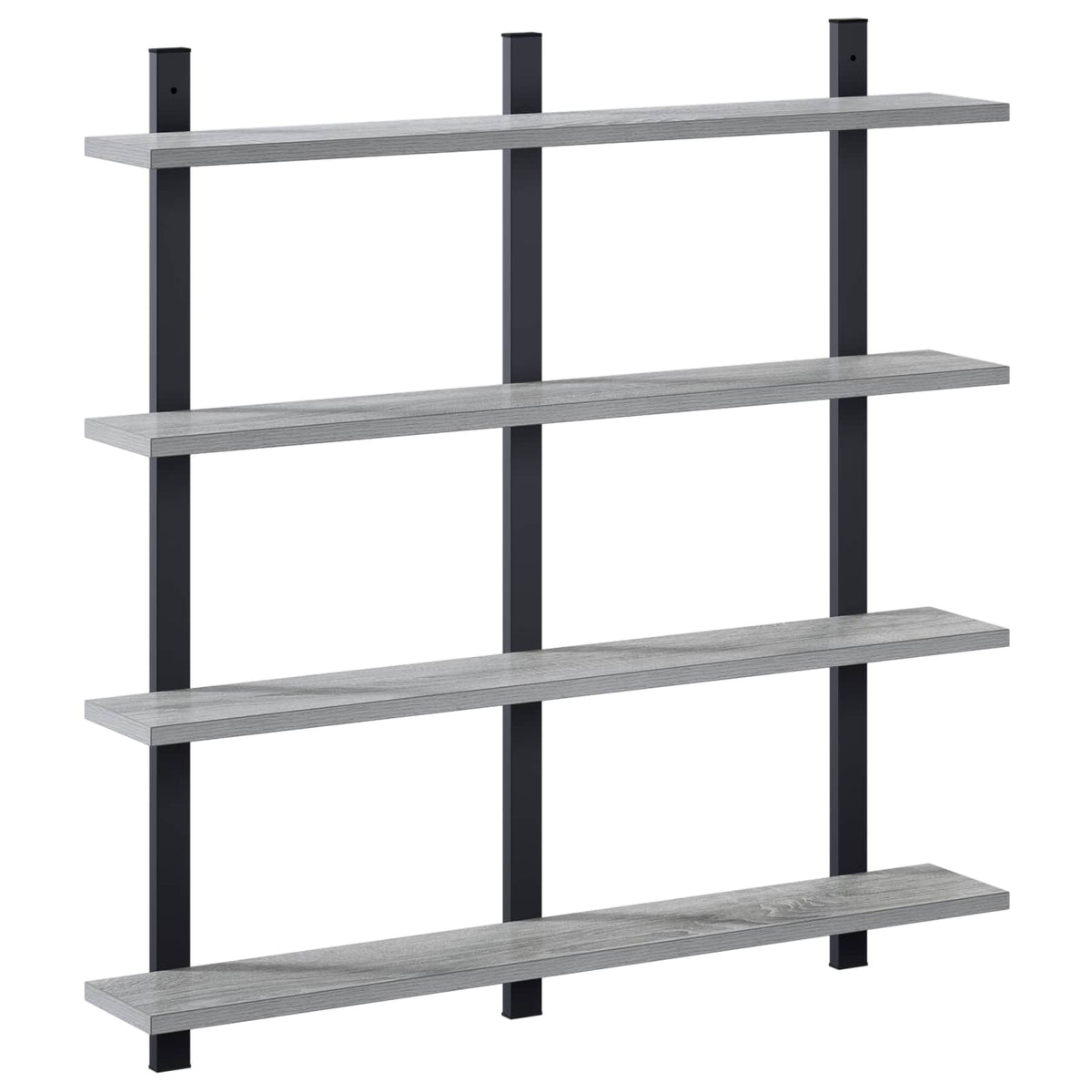 Ράφι Τοίχου Γκρι Sonoma 79,5 x 13,5 x 80 cm Επεξεργασμένο Ξύλο - Pakobazaar