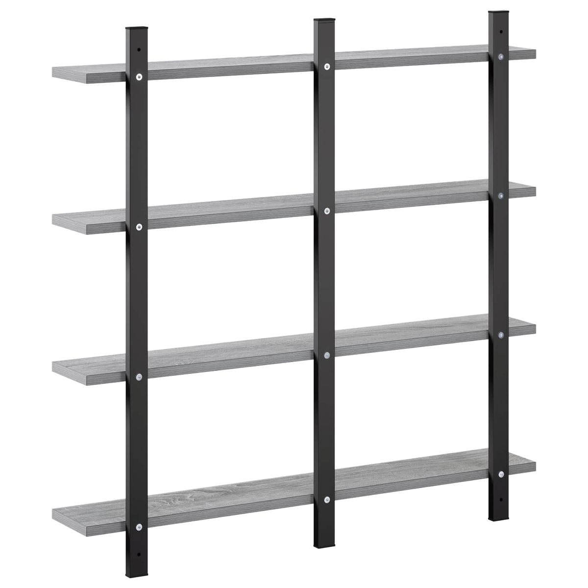 Ράφι Τοίχου Γκρι Sonoma 79,5 x 13,5 x 80 cm Επεξεργασμένο Ξύλο - Pakobazaar