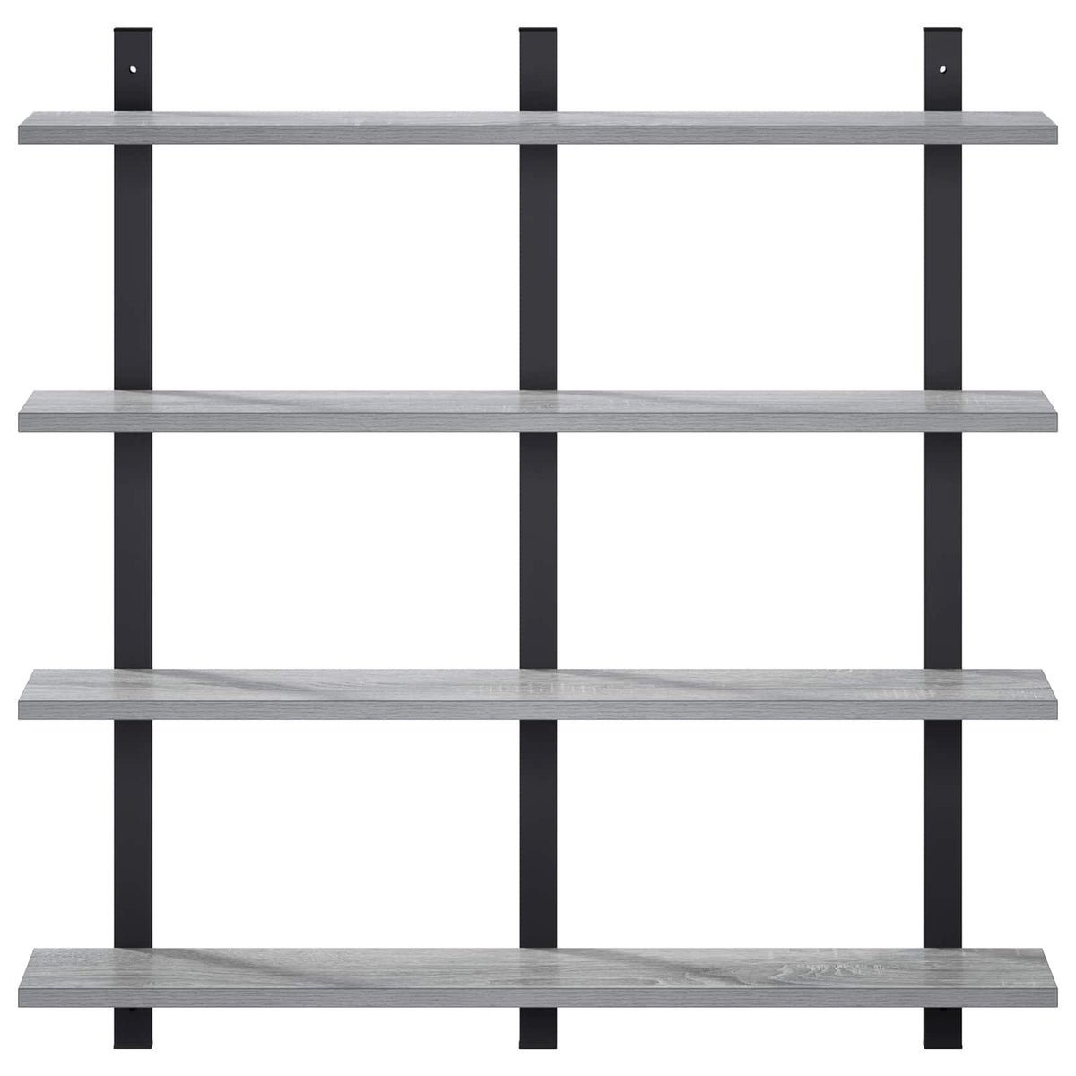 Ράφι Τοίχου Γκρι Sonoma 79,5 x 13,5 x 80 cm Επεξεργασμένο Ξύλο - Pakobazaar