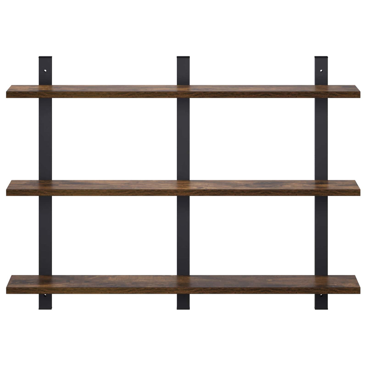 Ράφι Τοίχου Καπνισμένο Ξύλο Δρυός 79.5 x 13.5 x 58 cm - Pakobazaar