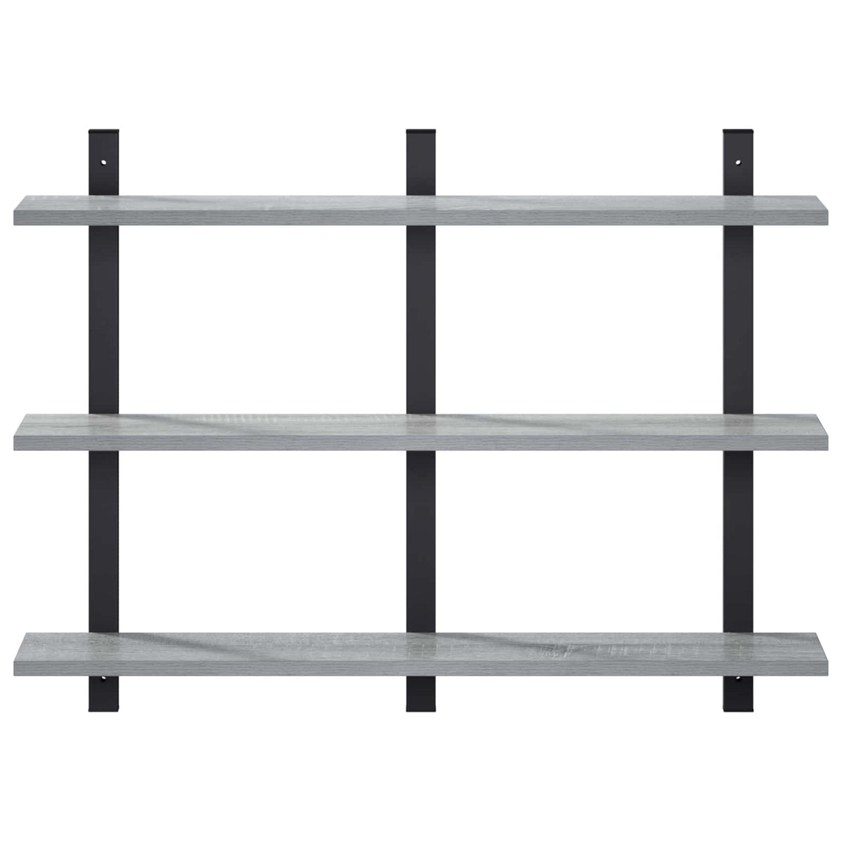 Ράφι Τοίχου Γκρι Sonoma 79.5 x 13.5 x 58 cm Επεξεργασμένο Ξύλο - Pakobazaar