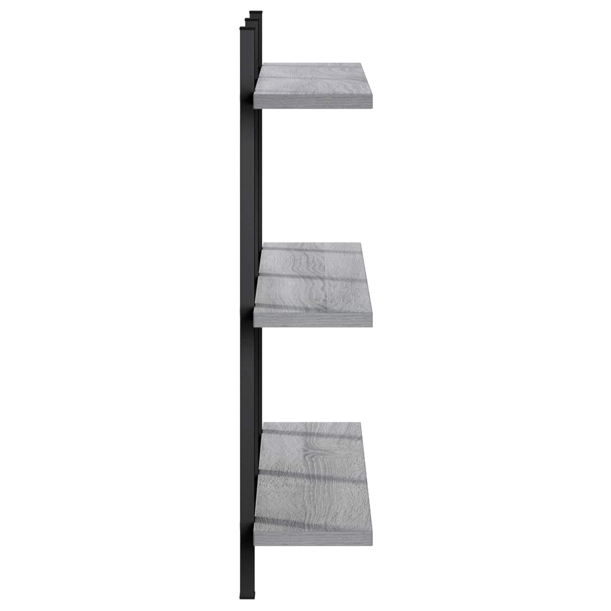 Ράφι Τοίχου Γκρι Sonoma 79.5 x 13.5 x 58 cm Επεξεργασμένο Ξύλο - Pakobazaar