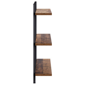 Ράφι Τοίχου Παλαιωμένο ξύλο 79.5 x 13.5 x 58 cm - Pakobazaar