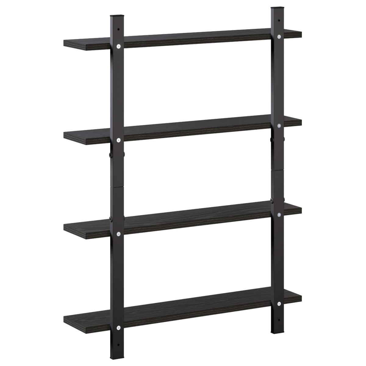 Ράφι Τοίχου Μαύρη Δρυς 60.5 x 13.5 x 80.5 cm Επεξεργασμένο Ξύλο - Pakobazaar