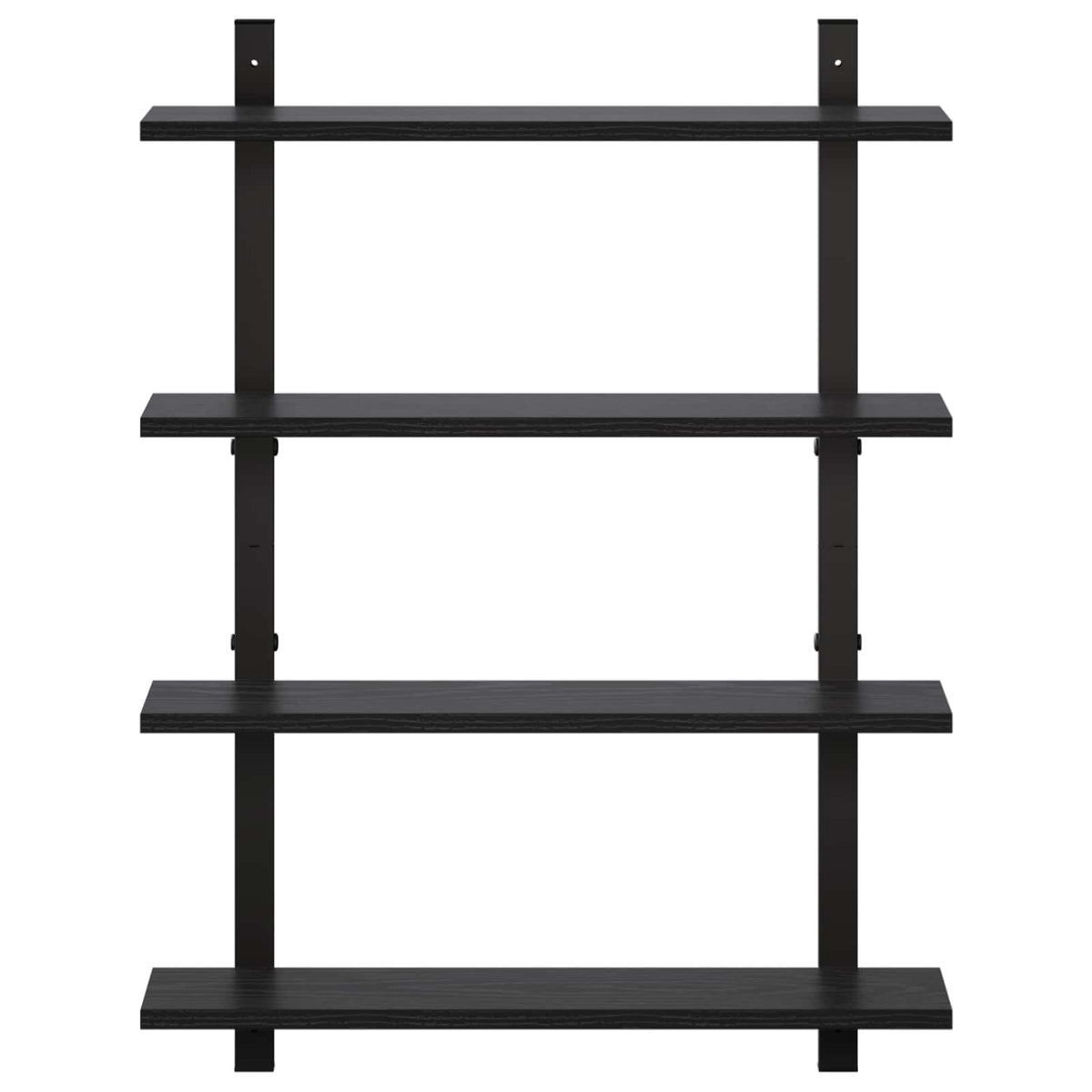 Ράφι Τοίχου Μαύρη Δρυς 60.5 x 13.5 x 80.5 cm Επεξεργασμένο Ξύλο - Pakobazaar