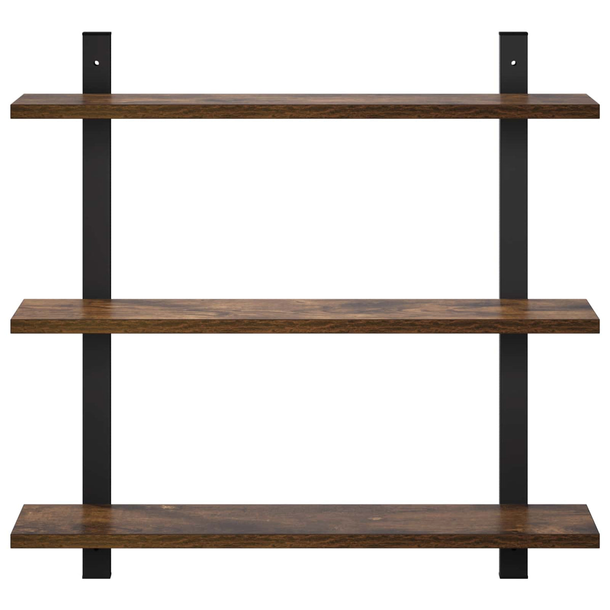 Ράφι Τοίχου Καπνισμένο Ξύλο Δρυός 60,5 x 13,5 x 58,5 cm - Pakobazaar