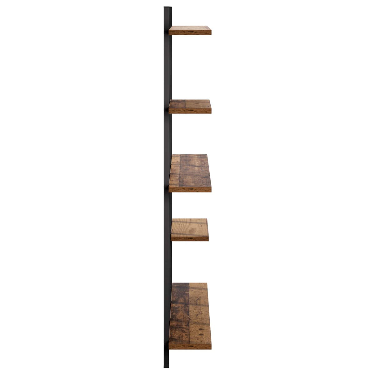 Ράφι Τοίχου Παλαιωμένο ξύλο 102 x 13.5 x 102.5 cm - Pakobazaar