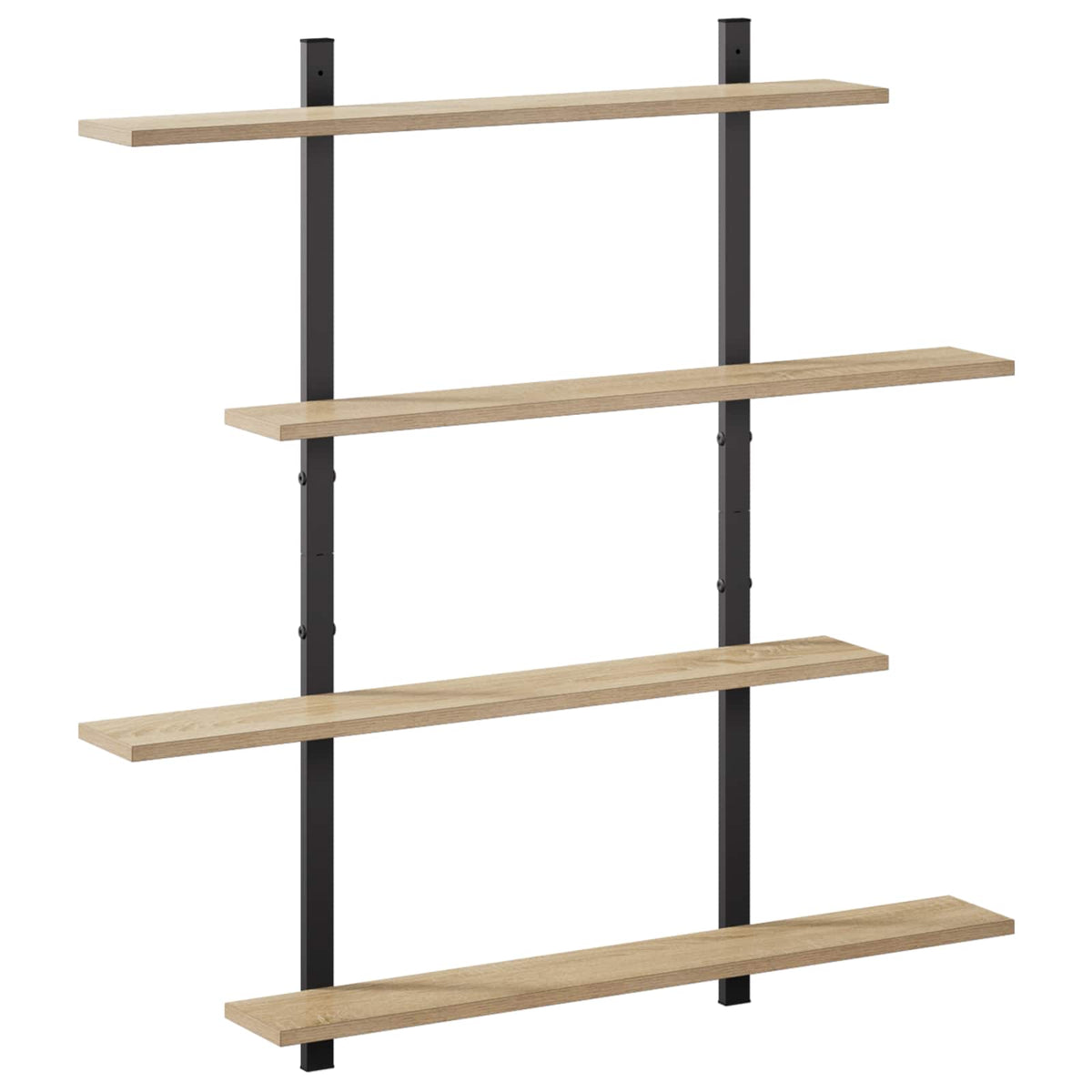 Ράφι Τοίχου Sonoma Δρυς 100 x 13.5 x 101 cm Επεξεργασμένο Ξύλο - Pakobazaar