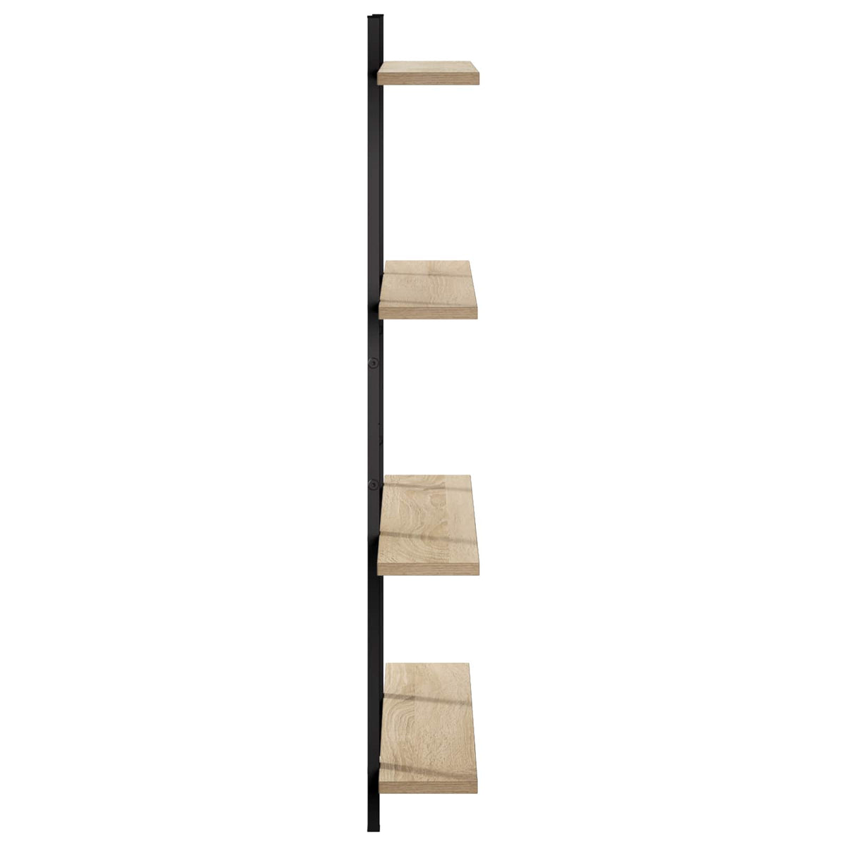Ράφι Τοίχου Sonoma Δρυς 100 x 13.5 x 101 cm Επεξεργασμένο Ξύλο - Pakobazaar