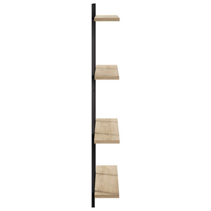 Ράφι Τοίχου Sonoma Δρυς 100 x 13.5 x 101 cm Επεξεργασμένο Ξύλο - Pakobazaar