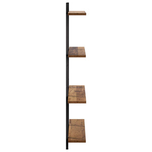 Ράφι Τοίχου Παλαιωμένο ξύλο 100 x 13.5 x 101 cm - Pakobazaar