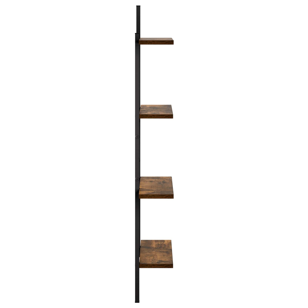 Ράφι Τοίχου Καπνισμένο Ξύλο Δρυός 61 x 13.5 x 105.5 cm