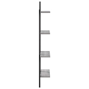 Ράφι Τοίχου Γκρι Sonoma 61 x 13,5 x 105,5 cm Επεξεργασμένο Ξύλο - Pakobazaar