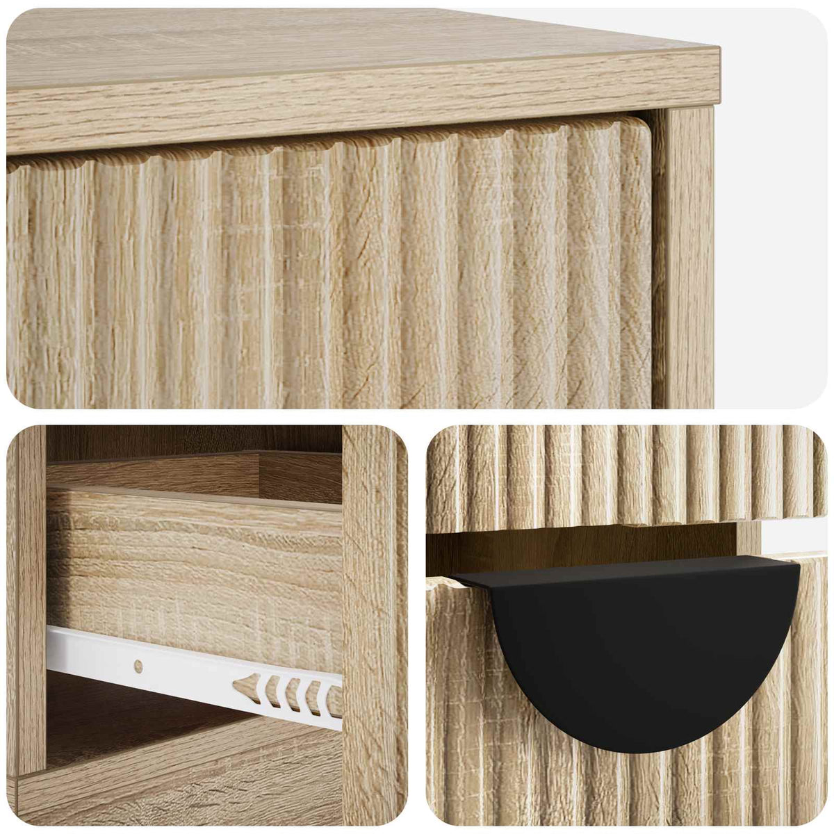 Ντουλάπι TV VENRAY 101 x 36,5 x 40 cm Sonoma Δρυς