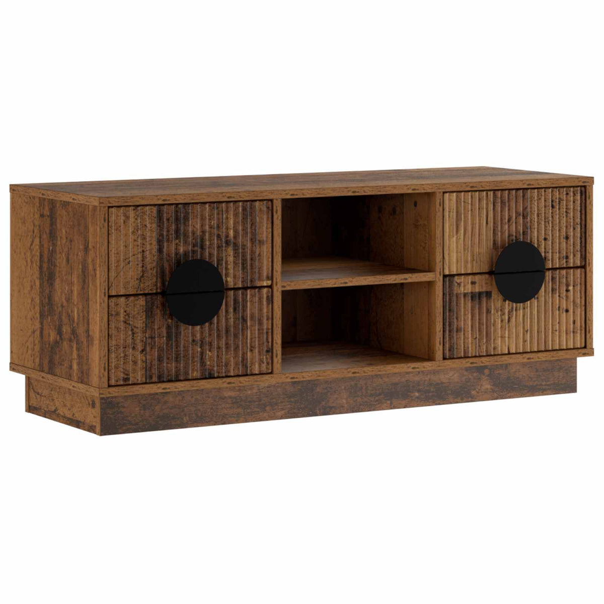 Ντουλάπι TV VENRAY 101 x 36,5 x 40 cm Παλαιωμένο ξύλο - Pakobazaar