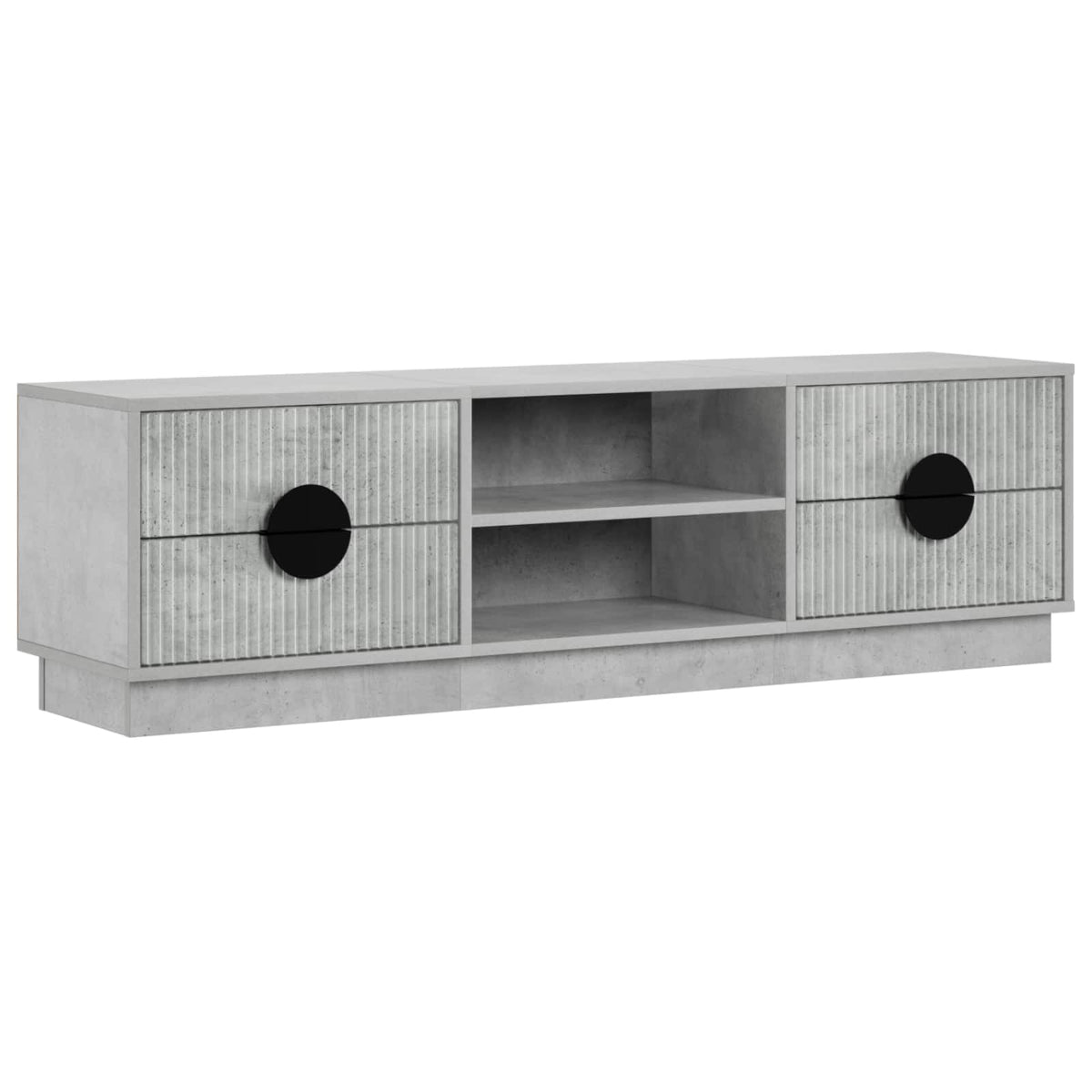 Ντουλάπι TV VENRAY 137,5 x 33 x 40 cm Γκρι Σκυροδέματος