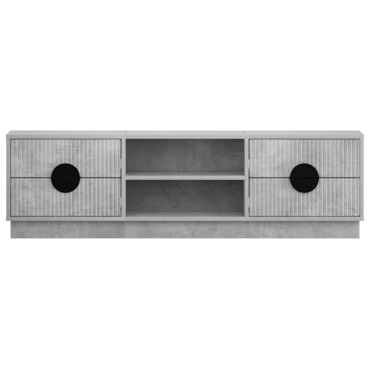 Ντουλάπι TV VENRAY 137,5 x 33 x 40 cm Γκρι Σκυροδέματος