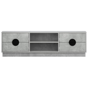 Ντουλάπι TV VENRAY 137,5 x 33 x 40 cm Γκρι Σκυροδέματος