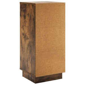 Πλαϊνό γραφείο VENRAY Καπνισμένο Ξύλο Δρυός 35 x 33 x 77,5 cm
