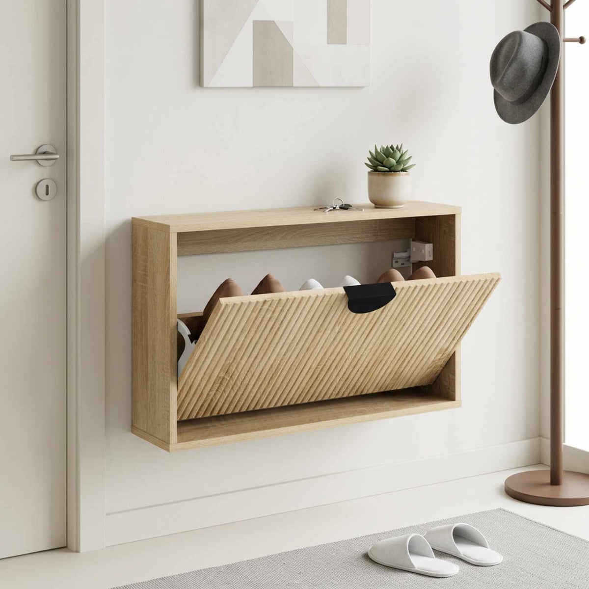 Ντουλάπα Παπουτσιών VENRAY 70 x 17 x 43 cm Επεξεργασμένο Ξύλο