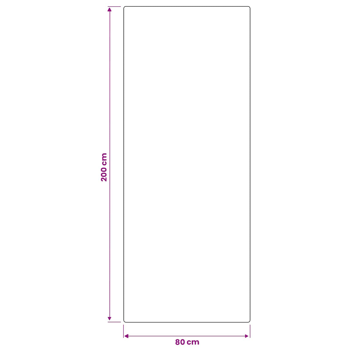 Χαλί IZA Μπεζ 80 x 200 cm 100% Πολυεστέρας Χαμηλό πέλος