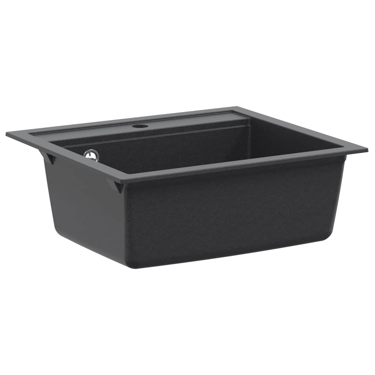 Νεροχύτης Κουζίνας Μία Γούρνα Γρανίτης 60 x 51 x 30,5 εκ.