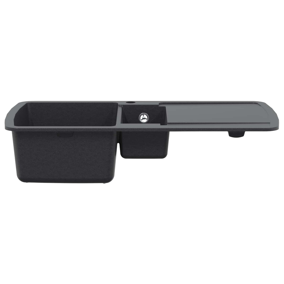 Νιπτήρας Κουζίνας Διπλής Λεκάνης Γρανίτης 96 x 50 x 31 εκ