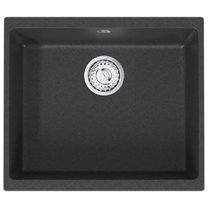 Νεροχύτης κουζίνας μονόγουρνος Γρανίτης 53 x 46 x 20 cm - Pakobazaar