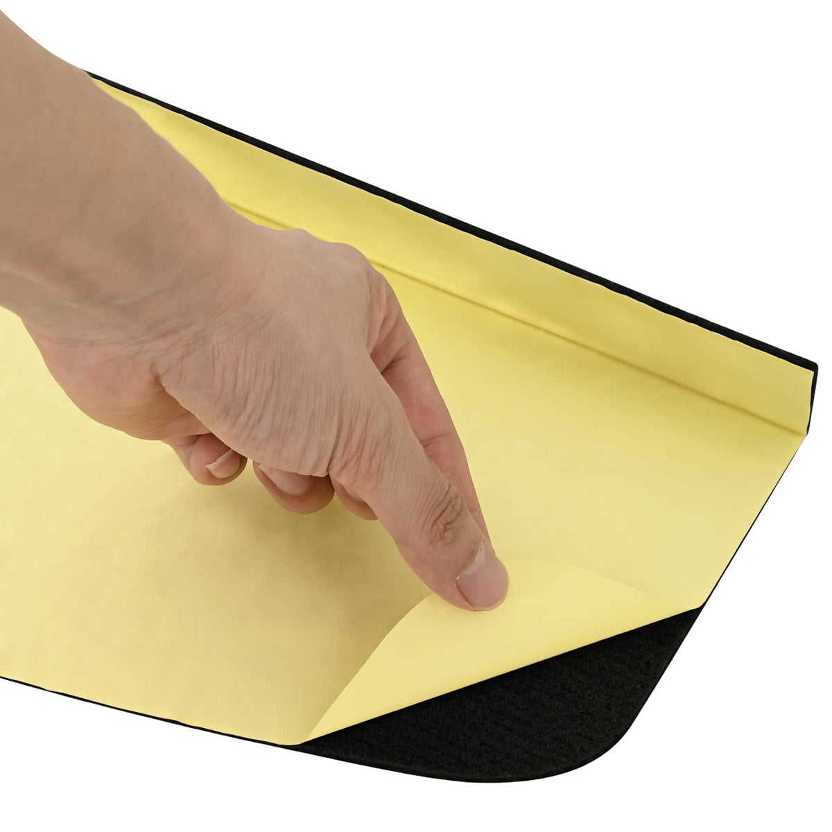 Πατάκια σκάλας 15 τμχ. 56 x 17 x 3 cm Μαύρο Πολυεστέρας - Pakobazaar