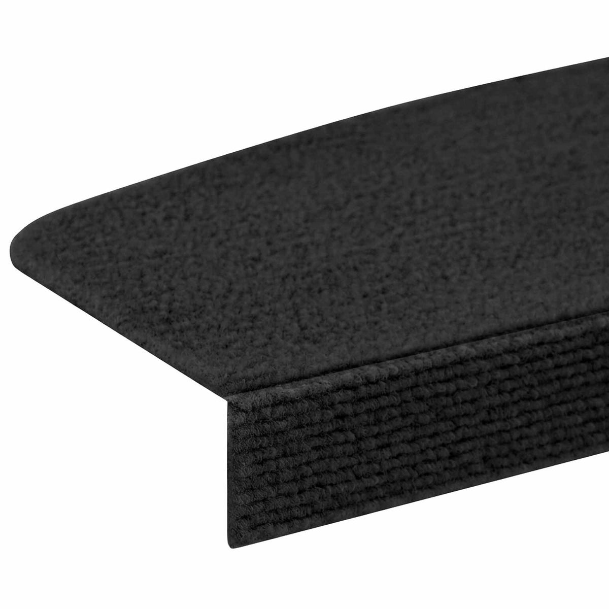 Πατάκια σκάλας 15 τμχ. 56 x 17 x 3 cm Σκούρο Γκρι Πολυεστέρας - Pakobazaar