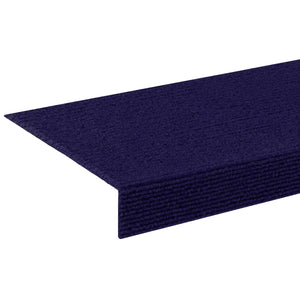 Πατάκια σκάλας 15 τμχ. 65 x 21 x 4 cm Μπλε Πολυεστέρας - Pakobazaar