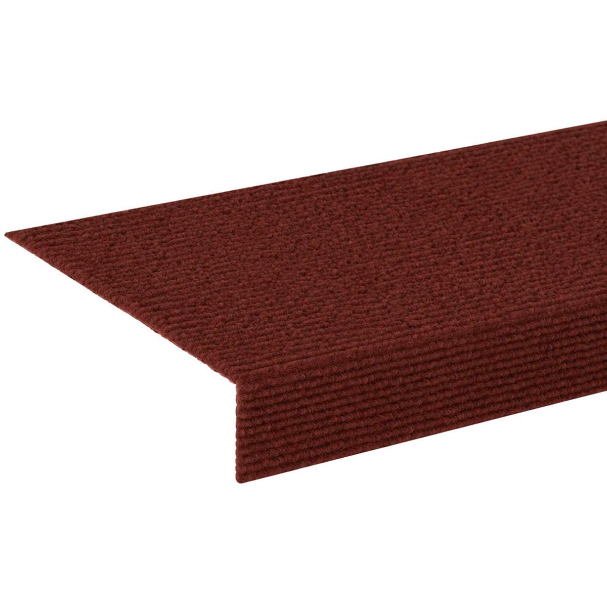 Πατάκια σκάλας 15 τμχ. 65 x 21 x 4 cm Μπορντό Πολυεστέρας - Pakobazaar