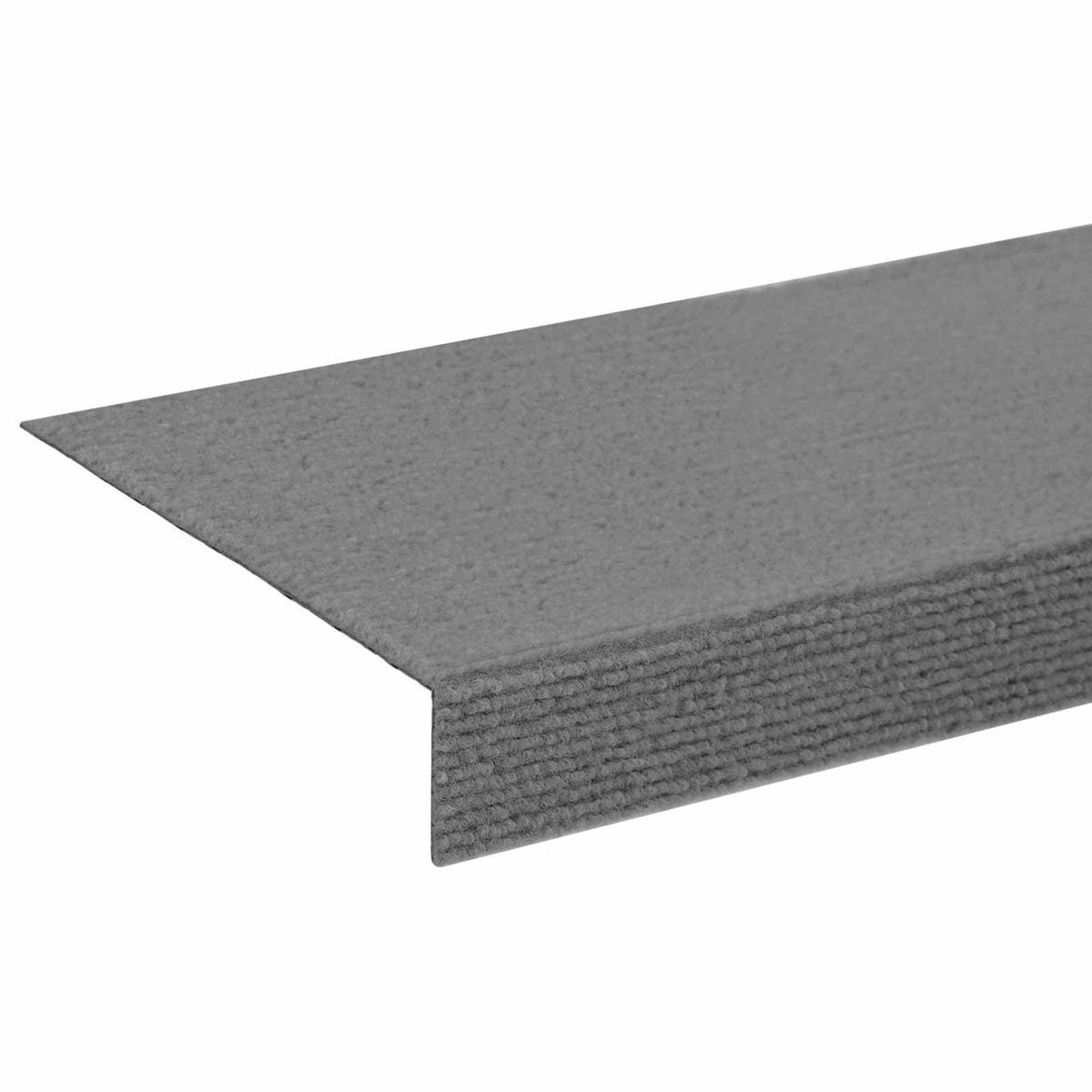 Πατάκια σκάλας 15 τμχ. 65 x 21 x 4 cm Ανοιχτό γκρι Πολυεστέρας - Pakobazaar