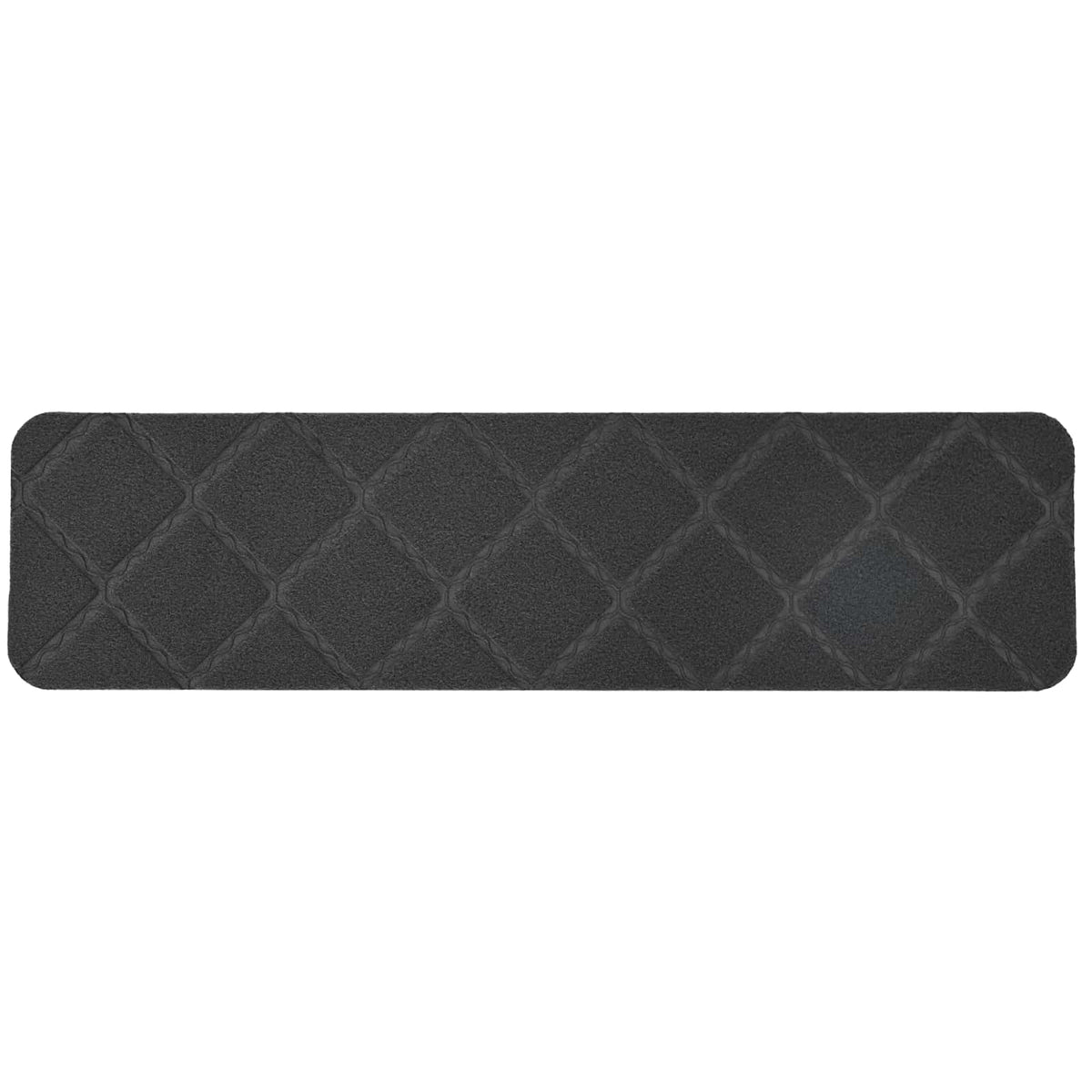 Πατάκια σκάλας 15 τμχ. 76 x 20 cm Σκούρο Γκρι Πολυεστέρας