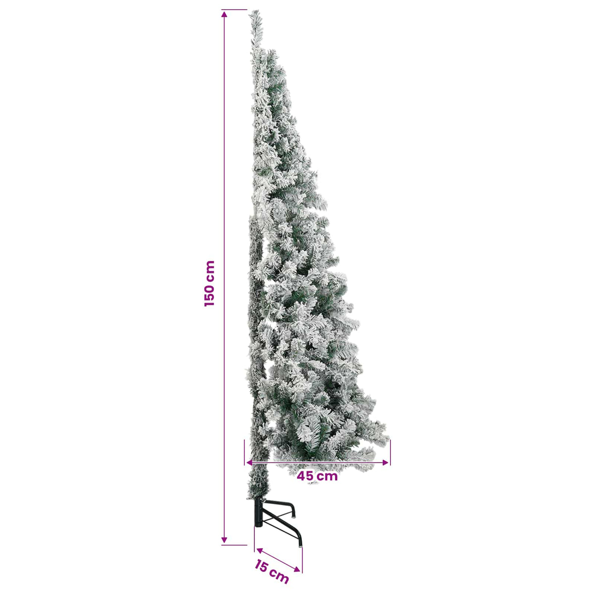 Τεχνητό χριστουγεννιάτικο δέντρο με μπάλα 150 εκ. 150 LED