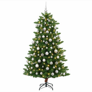 Artificial Christmas Tree with Bauble 180 εκ. 300 LED