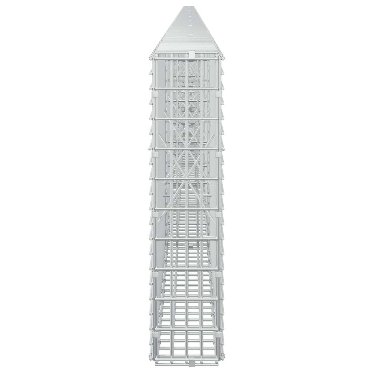 Γκαμπιόν με σύρμα 3,5 χλστ και πλέγμα 5x2,5 εκ 1150x10x50 εκ