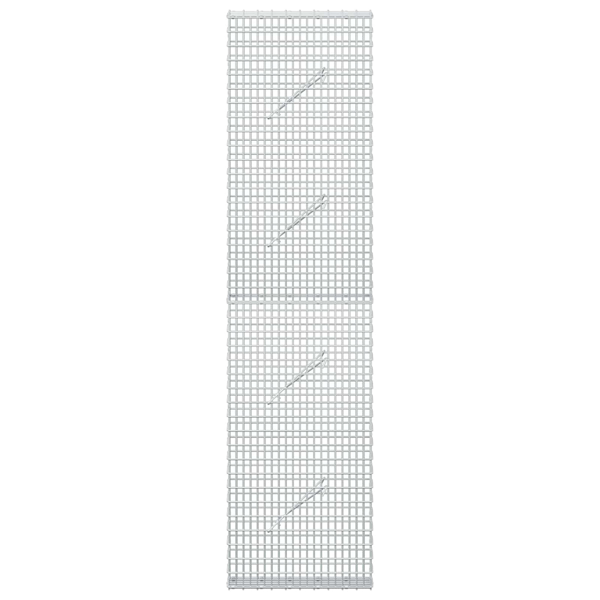 Γκαμπιόν με σύρμα 3,5 χλστ και πλέγμα 5x2,5 εκ 50x10x200 εκ - Pakobazaar