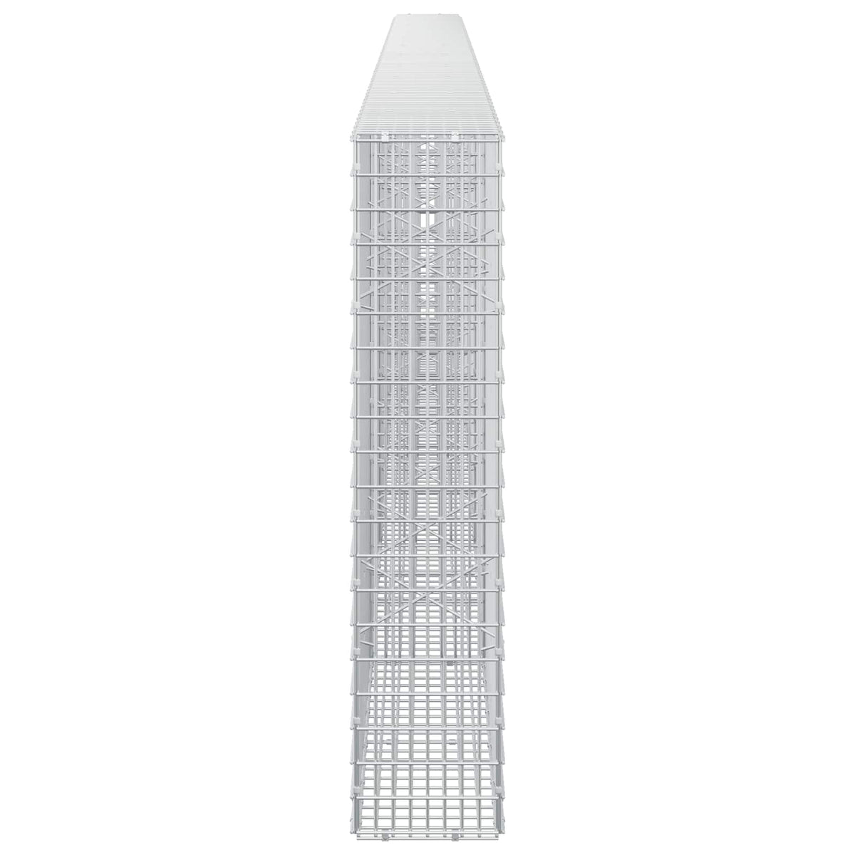 Γκαμπιόν με σύρμα 3,5 χλστ και πλέγμα 5x2,5 εκ 550x20x100 εκ. - Pakobazaar