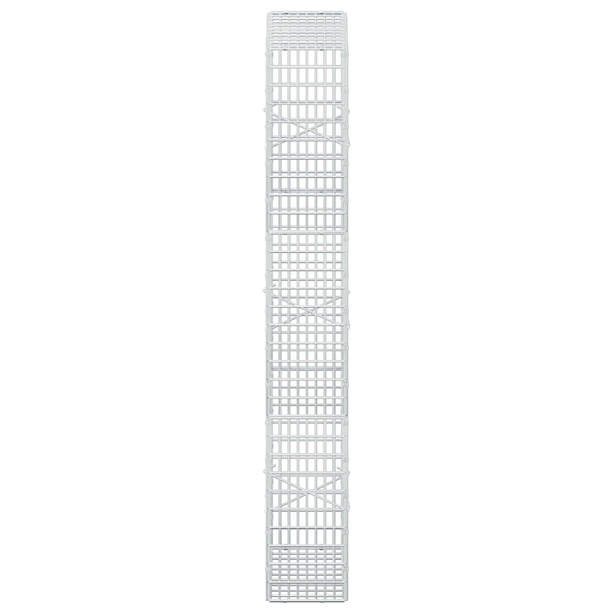 Γκαμπιόν με σύρμα 3,5 χλστ και πλέγμα 5x2,5 εκ 50x20x150 εκ. - Pakobazaar