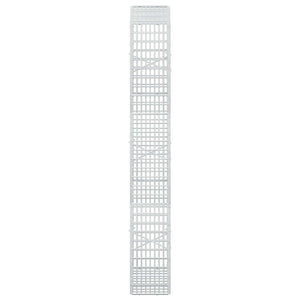 Γκαμπιόν με σύρμα 3,5 χλστ και πλέγμα 5x2,5 εκ 50x20x150 εκ. - Pakobazaar
