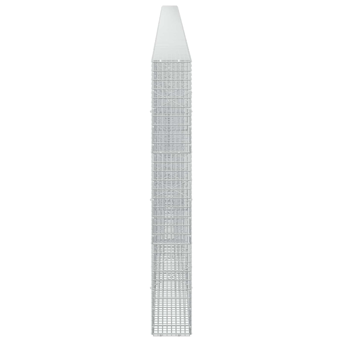 Γκαμπιόν με σύρμα 3,5 χλστ και πλέγμα 5x2,5 εκ 1100x20x150 εκ - Pakobazaar