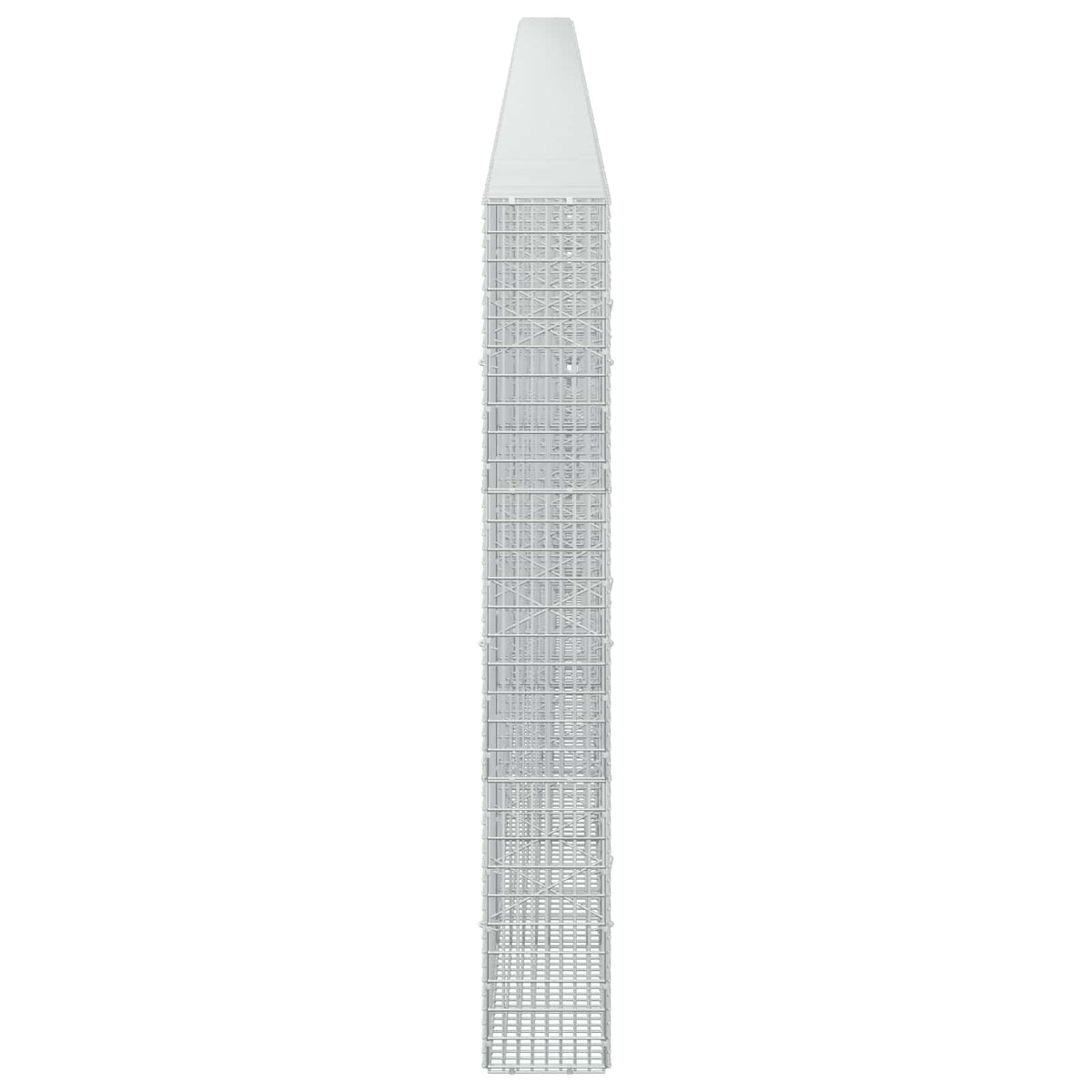 Γκαμπιόν με σύρμα 3,5 χλστ και πλέγμα 5x2,5 εκ 1200x20x150 εκ - Pakobazaar
