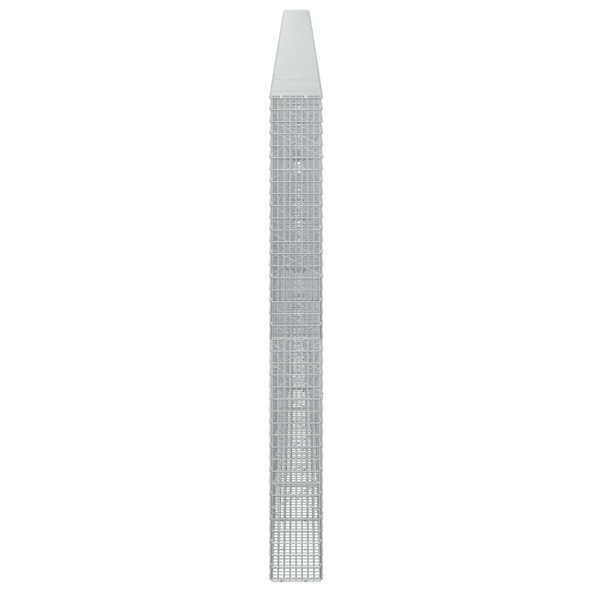 Γκαμπιόν με σύρμα 3,5 χλστ και πλέγμα 5x2,5 εκ 1050x20x200 εκ - Pakobazaar